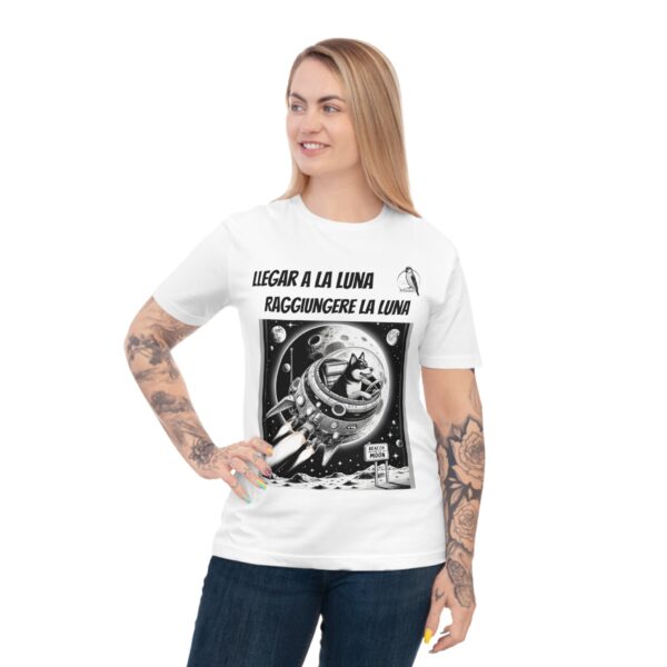 Space Shuttle Moon Expedition T-shirt, Moon Landing Tee, Astronomy Shirt, Spacecraft Graphic Top, Galaxy Explorer Shirt - Image 3