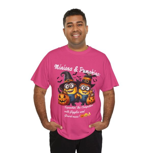 Halloween Minions Tee - Unisex T-Shirt for Festive Fun, Pumpkin Lovers, Autumn Wardrobe, Gifts for Kids & Adults, Halloween Parties - Image 8