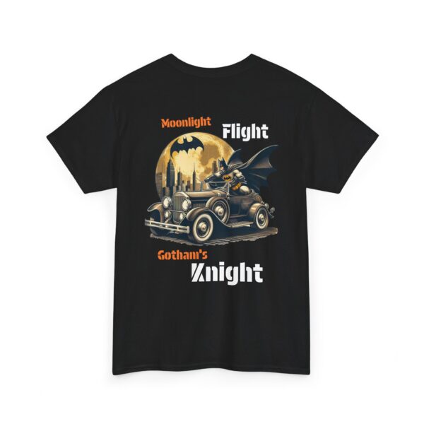Batman Driving Car Moonlight Flight Gotham Knight T-Shirt, Graphic Tee, Superhero Fan Top, Comic Book Lover Gift, Dark Knight Shirt