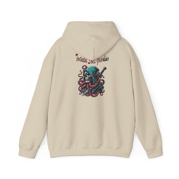 Octopus Pirate Hoodie, Nautical Sweatshirt, Unisex Heavy Blend, Ocean Lover Gift, Halloween Apparel, Unique Graphic Design - Image 6