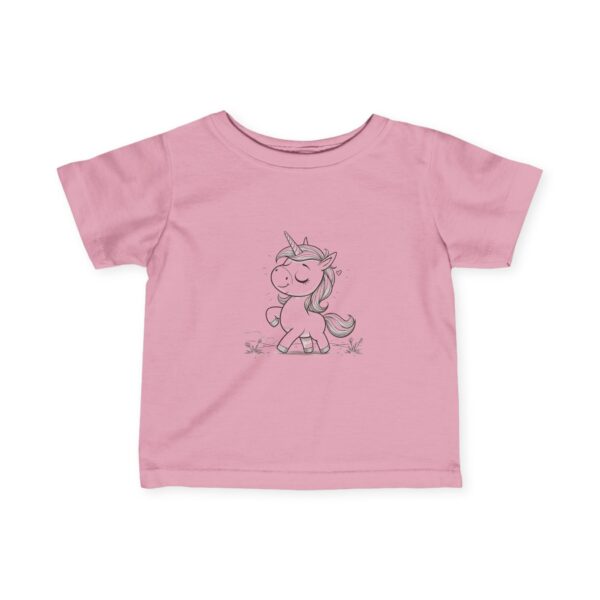 Unicorn Infant Tee, Cute Kids T-Shirt, Baby Shower Gift, Toddler Clothing, Playful Animal Apparel, Birthday Outfit - Image 5
