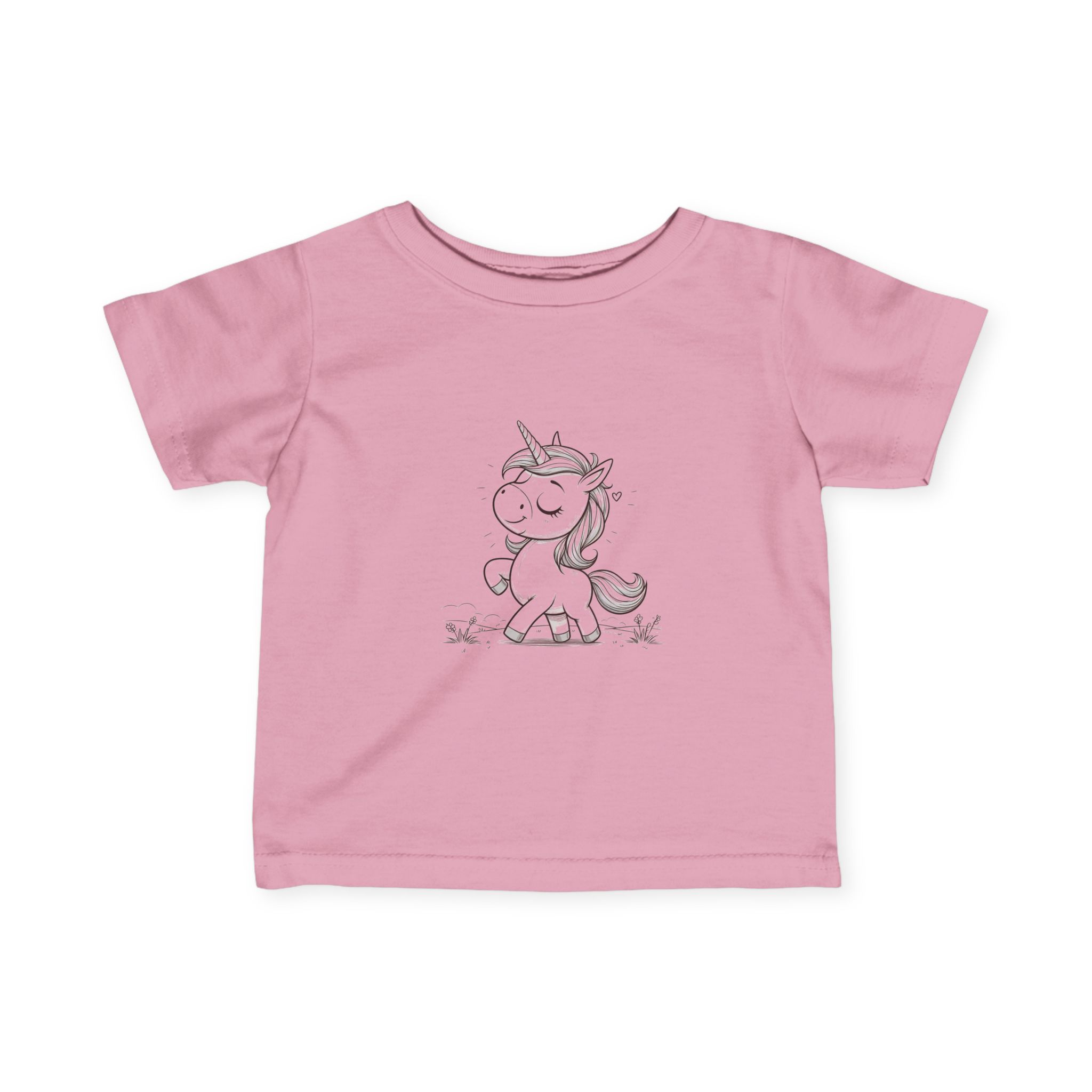 Unicorn Infant Tee, Cute Kids T-Shirt, Baby Shower Gift, Toddler Clothing, Playful Animal Apparel, Birthday Outfit - Image 5