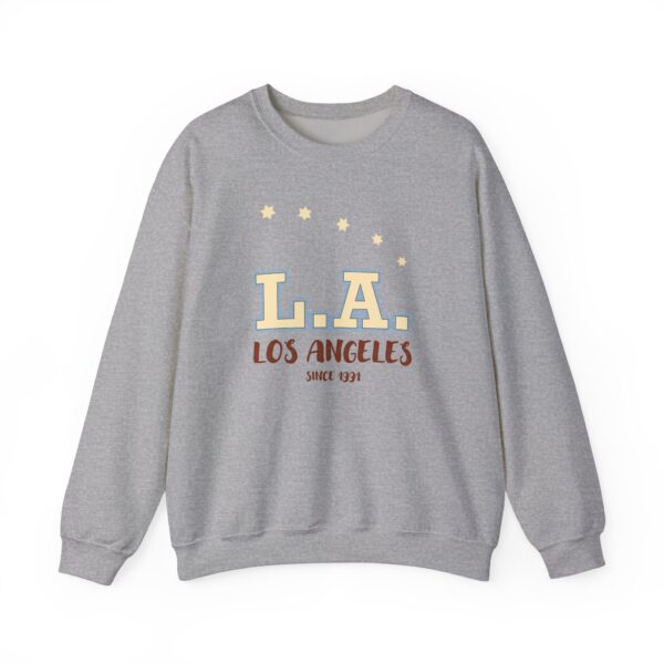 Los Angeles Stars Unisex Crewneck Sweatshirt - Cozy Fashion for LA Lovers, Gift for Travelers, Casual Chic, Spring Style, Every Day Wear