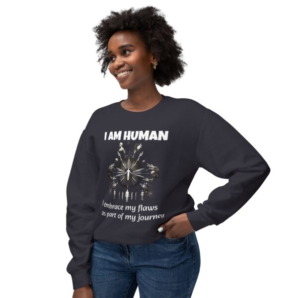 Copy of Empowering Unisex Crewneck Sweatshirt, Motivational Gift, Casual Wear, Self-Love Statement, Inclusive Fashion - Image 3