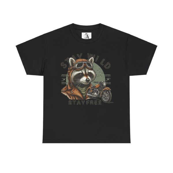 Stay Wild Raccoon Tee, Adventure Shirt, Biker Gift, Fun Graphic T-Shirt, Casual Wear, Vintage Vibe - Image 10
