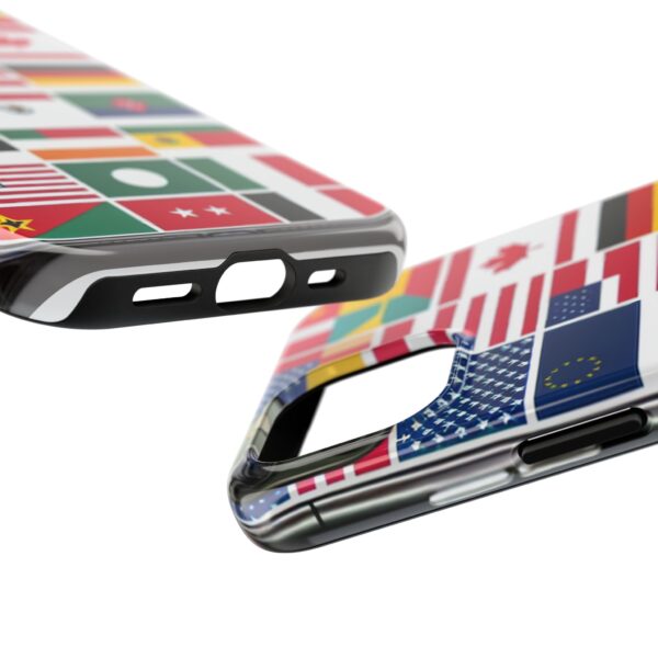 Flag Tough Phone Case, Patriotic Phone Cover, USA Flag Phone Case, American Flag Phone Cover, Military Phone Case, - Image 3