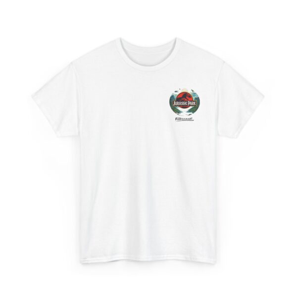 Jurassic Park Unisex Heavy Cotton Tee | Dino Lover Gift, Movie Merchandise, Theme Park Apparel - Image 7