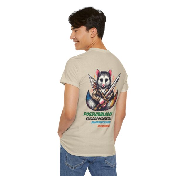 Possum Unisex T-Shirt, Casual Animal Shirt, Gift for Wildlife Lovers, Men and Women Tee, Opossum Cute Tee - Image 2