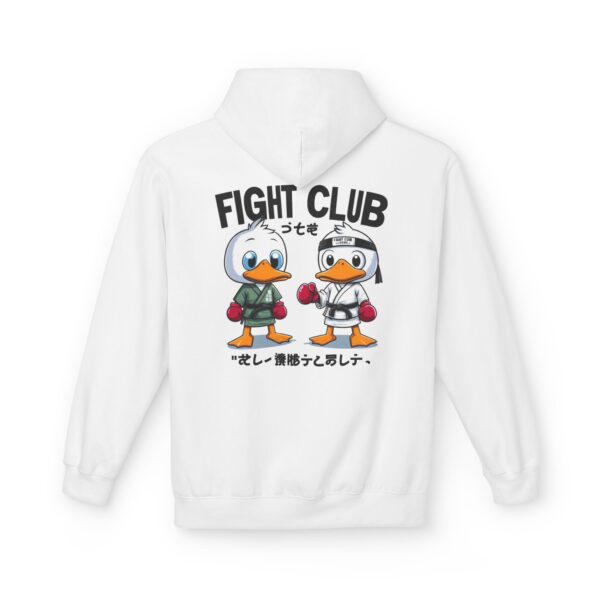 Playful Fight Club Hoodie, Casual Wear, Gift for Anime Lovers, Cozy Streetwear, Unisex Fleece, Fun Outfit - Image 3