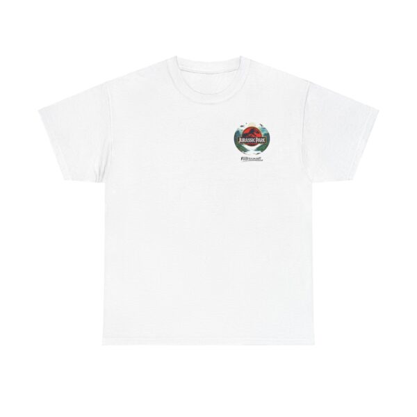 Jurassic Park Unisex Heavy Cotton Tee | Dino Lover Gift, Movie Merchandise, Theme Park Apparel - Image 6