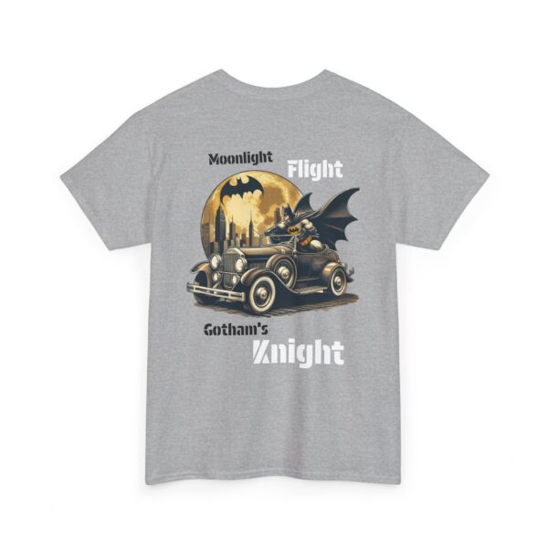 Batman Driving Car Moonlight Flight Gotham Knight T-Shirt, Graphic Tee, Superhero Fan Top, Comic Book Lover Gift, Dark Knight Shirt - Image 7