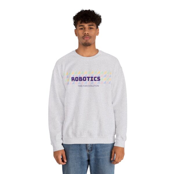 Robotics Crewneck Sweatshirt, Unisex Sweater for Tech Enthusiasts, Perfect Gift for STEM Lovers, Casual Wear, Robotics Themed - Image 5