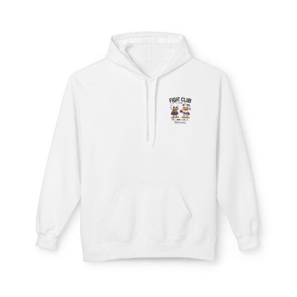 Playful Fight Club Hoodie, Casual Wear, Gift for Anime Lovers, Cozy Streetwear, Unisex Fleece, Fun Outfit - Image 4