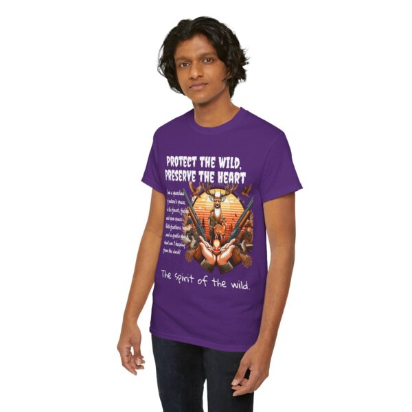 Spirit of the Wild Tee, Nature Lover T-Shirt, Wildlife Conservation Shirt, Eco-Friendly Apparel, Gift for Outdoorsman - Image 7