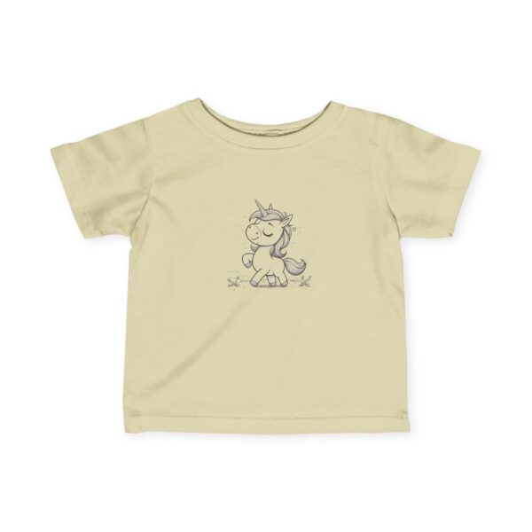 Unicorn Infant Tee, Cute Kids T-Shirt, Baby Shower Gift, Toddler Clothing, Playful Animal Apparel, Birthday Outfit - Image 3