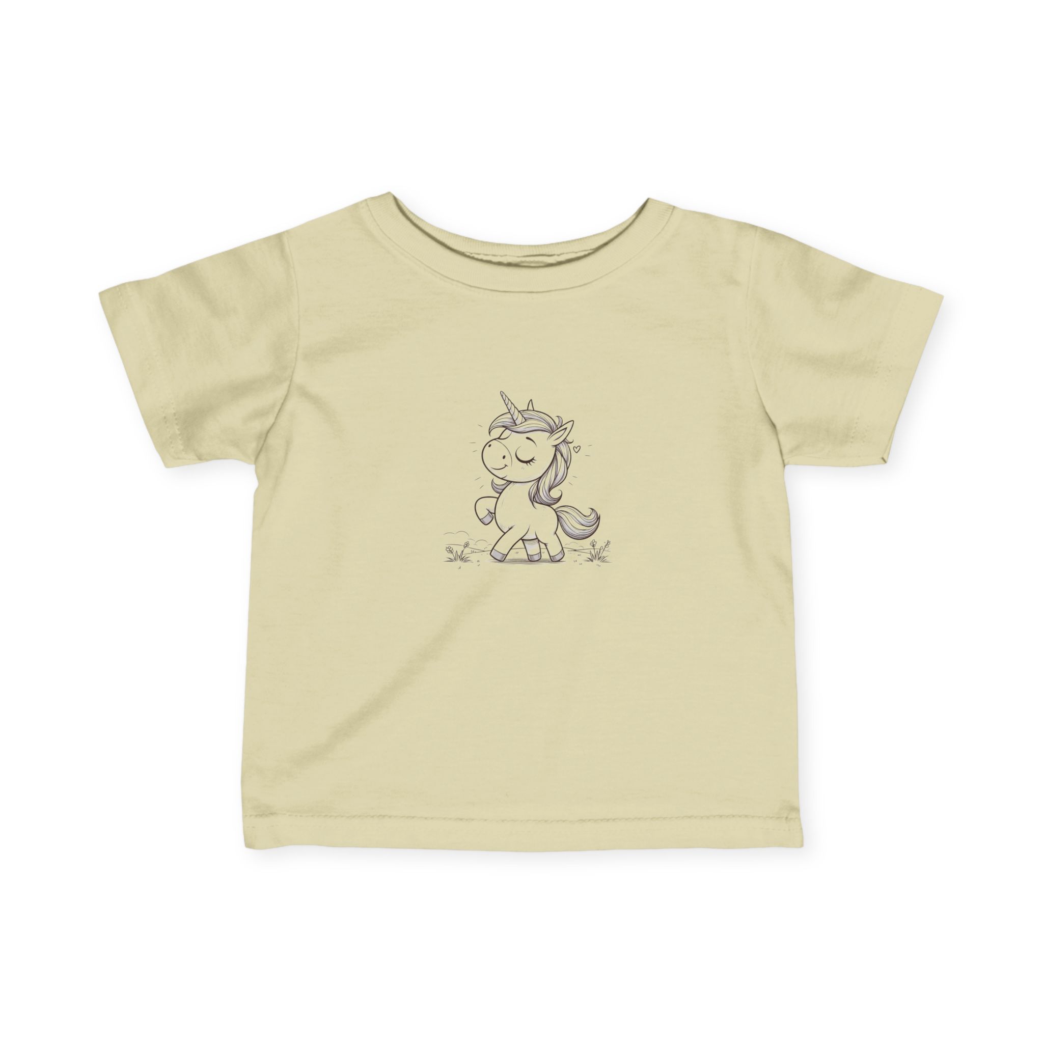 Unicorn Infant Tee, Cute Kids T-Shirt, Baby Shower Gift, Toddler Clothing, Playful Animal Apparel, Birthday Outfit - Image 3