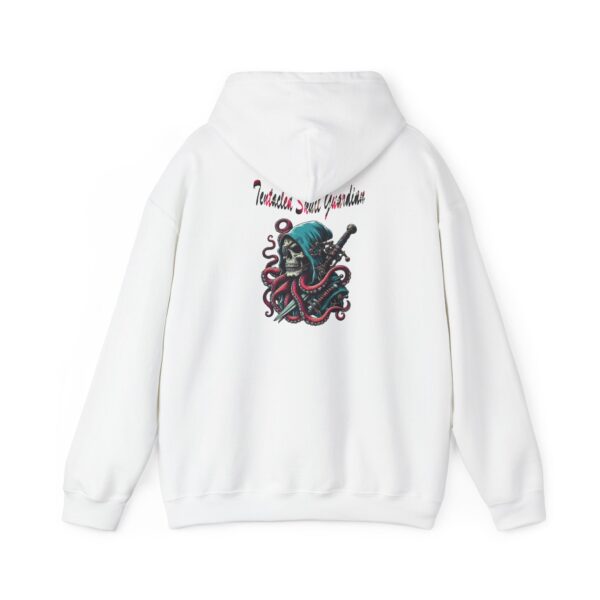 Octopus Pirate Hoodie, Nautical Sweatshirt, Unisex Heavy Blend, Ocean Lover Gift, Halloween Apparel, Unique Graphic Design
