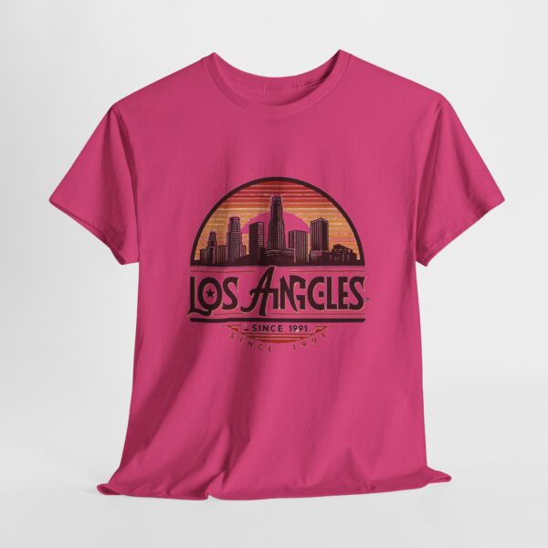 Los Angeles Vintage Graphic Tee, Gifts for Travel Lovers, LA Cityscape Shirt, Unisex Casual Wear, Retro Style T-shirt - Image 5
