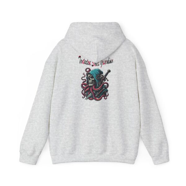 Octopus Pirate Hoodie, Nautical Sweatshirt, Unisex Heavy Blend, Ocean Lover Gift, Halloween Apparel, Unique Graphic Design - Image 4