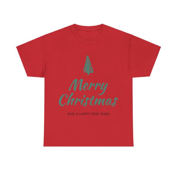 Festive Merry Christmas Tee, Holiday Shirt, Unisex Cotton T-Shirt, Christmas Gift, Cozy Winter Apparel - Image 21