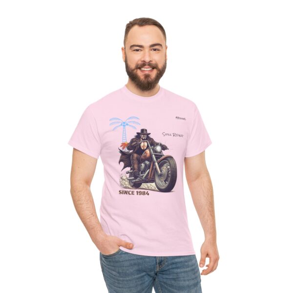 Undertaker Motorcycle Tee, Harley davidson vintage tee, Biker T-Shirt, Heavy Cotton Shirt, Unisex Graphic Top, Gothic Clothing - Image 9