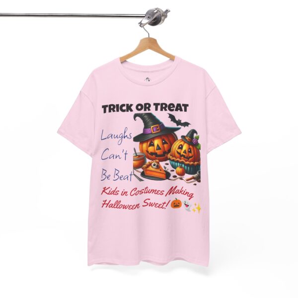 Halloween Unisex Tee - Trick or Treat Vibe, Perfect for Kids' Parties, Family Gatherings, Festive Celebrations, October Fun, Cozy Comfort - Image 10