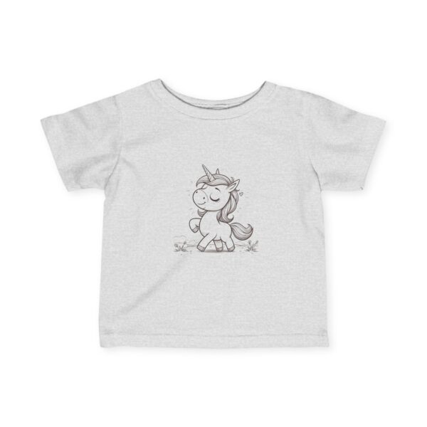 Unicorn Infant Tee, Cute Kids T-Shirt, Baby Shower Gift, Toddler Clothing, Playful Animal Apparel, Birthday Outfit
