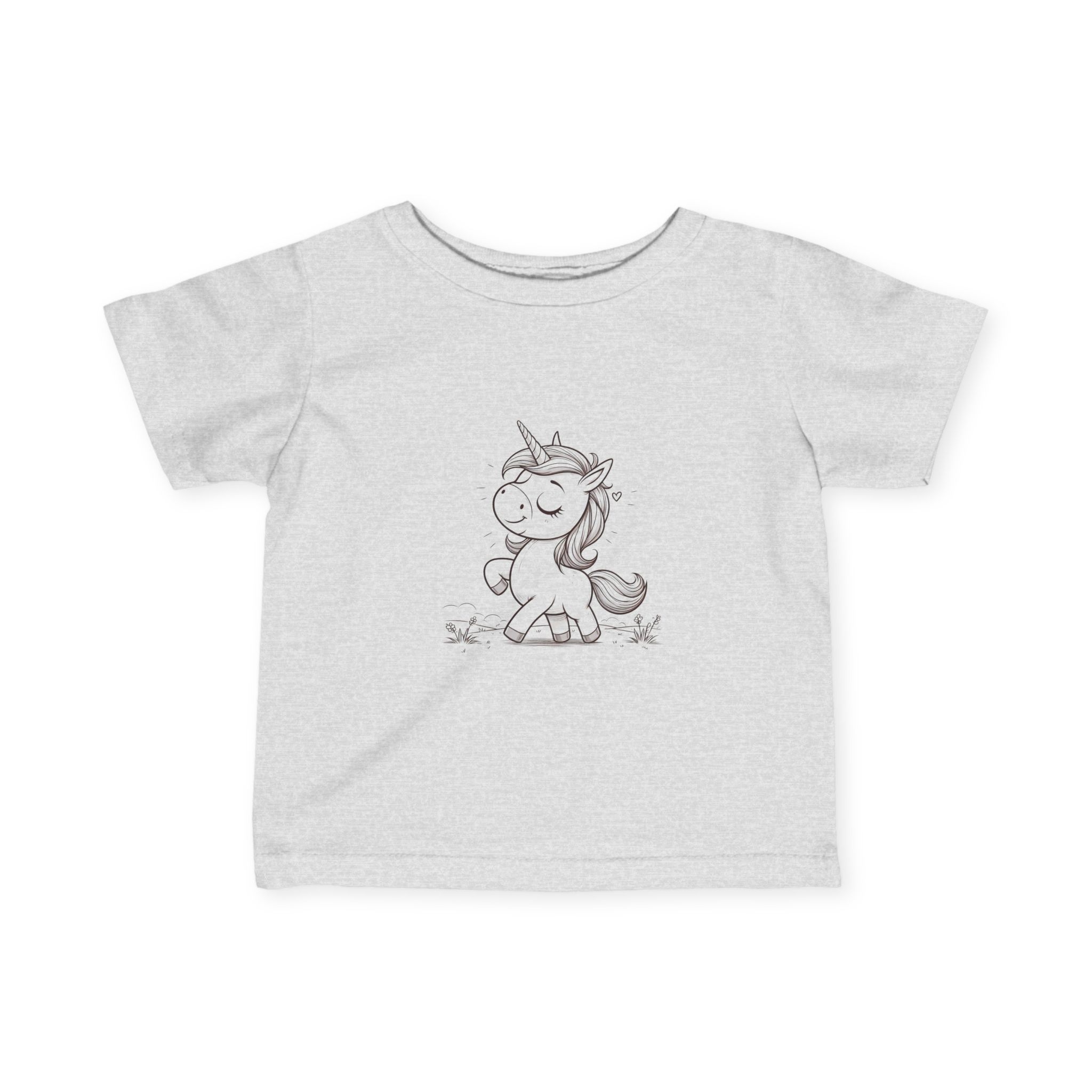 Unicorn Infant Tee, Cute Kids T-Shirt, Baby Shower Gift, Toddler Clothing, Playful Animal Apparel, Birthday Outfit