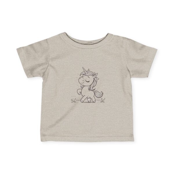 Unicorn Infant Tee, Cute Kids T-Shirt, Baby Shower Gift, Toddler Clothing, Playful Animal Apparel, Birthday Outfit - Image 4