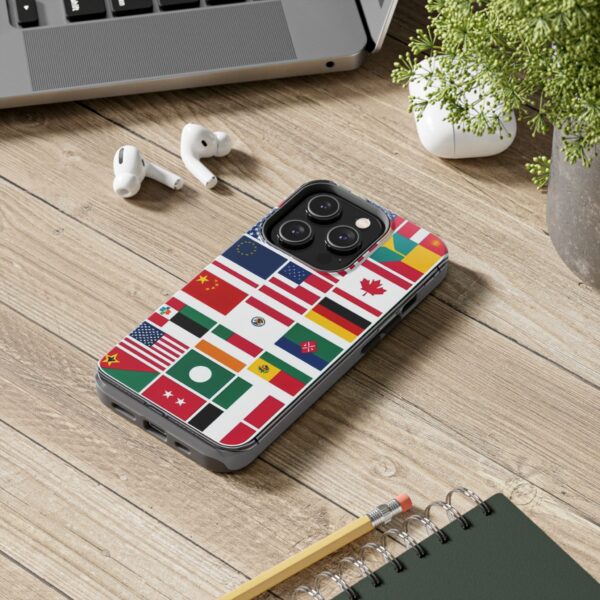 Flag Tough Phone Case, Patriotic Phone Cover, USA Flag Phone Case, American Flag Phone Cover, Military Phone Case, - Image 8