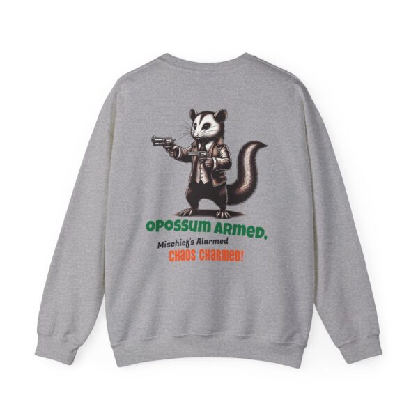 Possum Unisex Sweatshirt, Cute Opossum Animal Crewneck Jumper, Men Women Casual Pullover, Funny Wildlife Sweater, Comfy Cozy Hoodie, Unique - Image 8