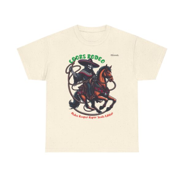Rodeo Reaper Ropin' Souls Edition Coors Rodeo Vintage-Inspired Graphic T-Shirt, Perfect for Rodeo Fans, Unisex Cotton Tee - Image 10