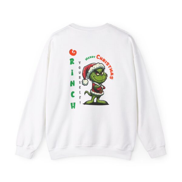 Grinch Christmas Sweatshirt, Festive Crewneck, Holiday Gift, Cozy Winter Apparel, Unisex Sweater for Christmas
