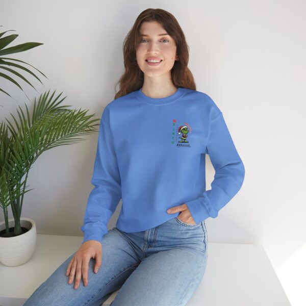 Grinch Christmas Sweatshirt, Festive Crewneck, Holiday Gift, Cozy Winter Apparel, Unisex Sweater for Christmas - Image 9