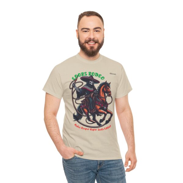 Rodeo Reaper Ropin' Souls Edition Coors Rodeo Vintage-Inspired Graphic T-Shirt, Perfect for Rodeo Fans, Unisex Cotton Tee
