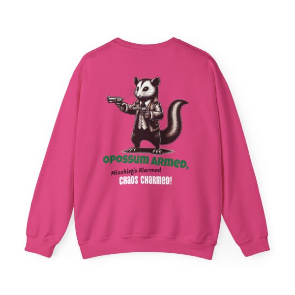Possum Unisex Sweatshirt, Cute Opossum Animal Crewneck Jumper, Men Women Casual Pullover, Funny Wildlife Sweater, Comfy Cozy Hoodie, Unique - Image 3