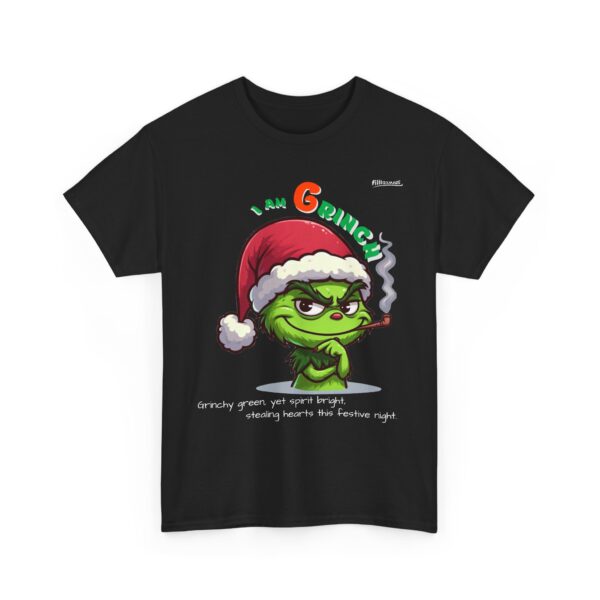 Grinch T-shirt, Christmas Gift Tee, Holiday Clothing, Grinch Lover Shirt, Festive Humor T-Shirt, Merry Grinchmas Apparel