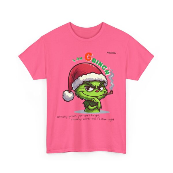 Grinch T-shirt, Christmas Gift Tee, Holiday Clothing, Grinch Lover Shirt, Festive Humor T-Shirt, Merry Grinchmas Apparel - Image 9