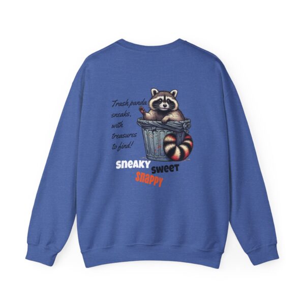 Sneaky Sweet Snappy Raccoon Sweatshirt, Cute Animal Crewneck, Cozy Unisex Apparel, Gift for Animal Lovers, Perfect for Fall and Winter - Image 10