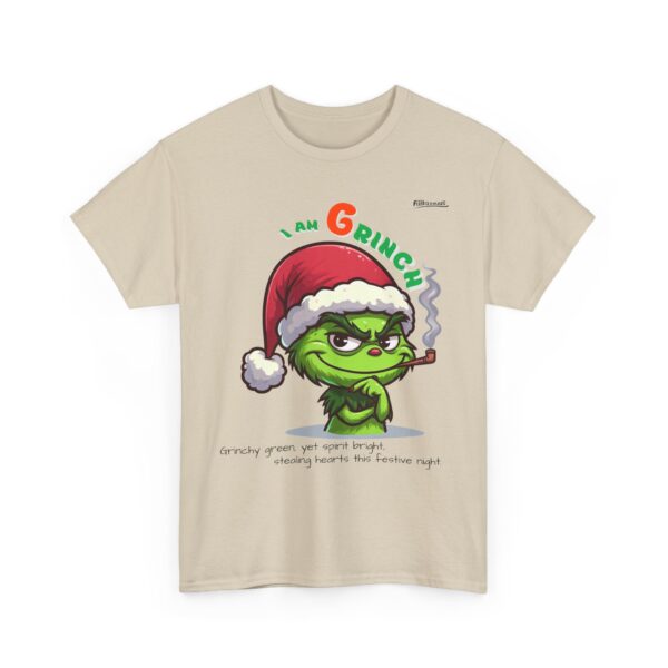 Grinch T-shirt, Christmas Gift Tee, Holiday Clothing, Grinch Lover Shirt, Festive Humor T-Shirt, Merry Grinchmas Apparel - Image 5