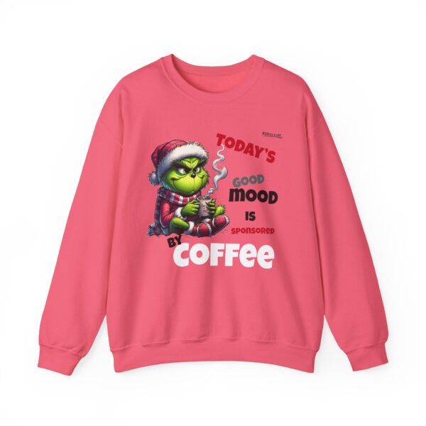 Grinch Coffee Sweatshirt - Cozy Holiday Crewneck, Funny Gift for Coffee Lovers, Winter Warmth, Christmas Cheer, Festive Style - Image 9