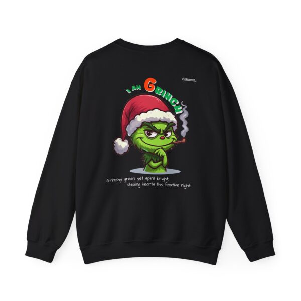 Grinch Sweatshirt, Christmas Gift Sweatshirt, Holiday Clothing, Grinch Lover Sweatshirt, Festive Humor Sweatshirt, Merry Grinchmas Apparel