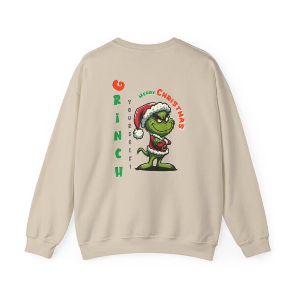 Grinch Christmas Sweatshirt, Festive Crewneck, Holiday Gift, Cozy Winter Apparel, Unisex Sweater for Christmas - Image 7
