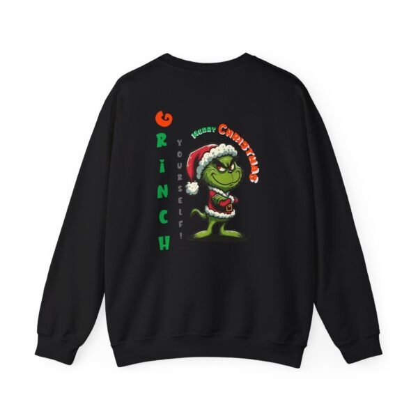Grinch Christmas Sweatshirt, Festive Crewneck, Holiday Gift, Cozy Winter Apparel, Unisex Sweater for Christmas - Image 4