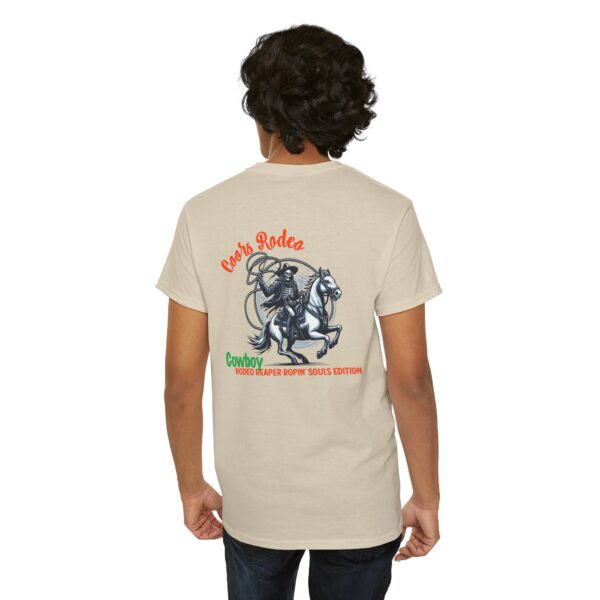 Coors rodeo tshirt, Cowboy tshirt Vintage Cowboy Skeleton Tee, Rodeo Reaper Ropin' Souls Edition, Graphic T-Shirt, Rodeo Reaper Design