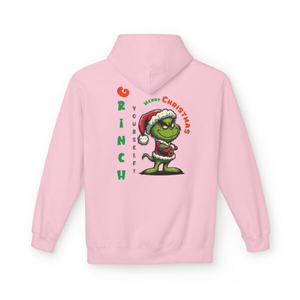 Merry Christmas Grinch Hoodie, Unisex Holiday Hoodie, Festive Graphic Hoodie, Gifts for Him/Her, Christmas Party Apparel - Image 2