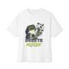Delete the Noise Oversized Graphic T-Shirt | Digital Detox Unisex Tee