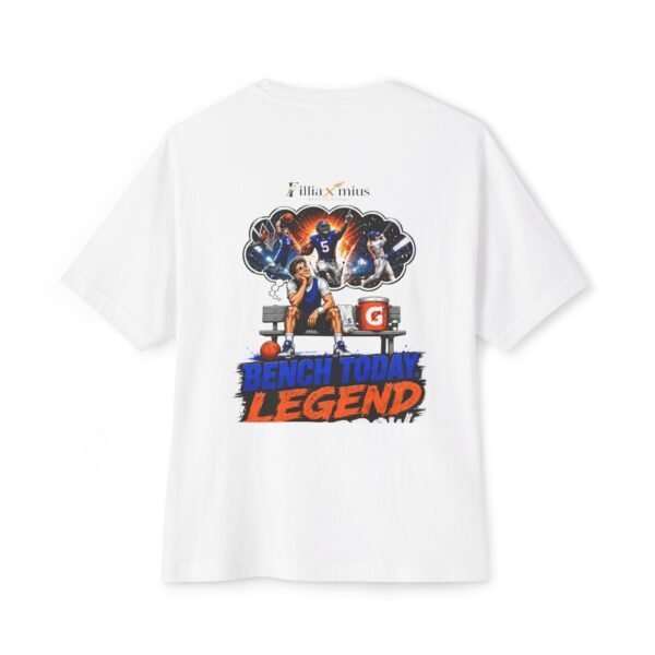 Bench Today Legend Tomorrow Oversized Graphic T-Shirt | Sports Motivation Unisex Tee
