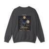 Home Lives in Two Time Zones Graphic Sweatshirt | Long Distance Home Unisex Sweatshirt