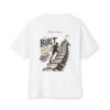 Built on the Days I Almost Quit Oversized Graphic T-Shirt | Gym Motivation Unisex Tee
